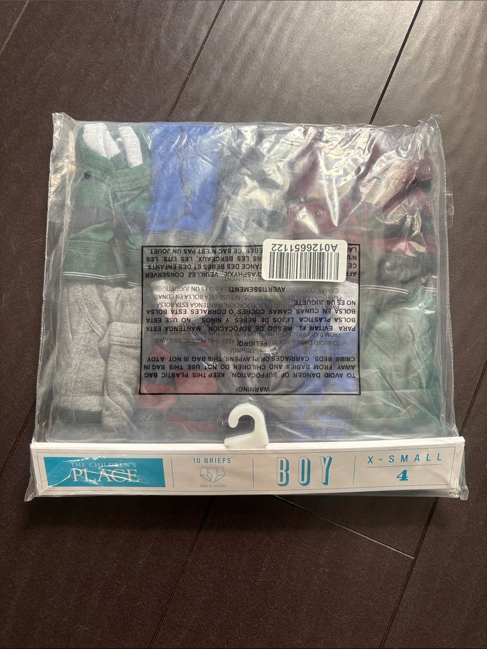 The Children's Place Boys' Briefs Pack - Blue, Green, Gray, Maroon